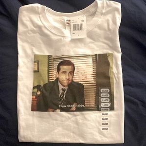 NWT Michael Scott The Office Short Sleeve TShirt - Large